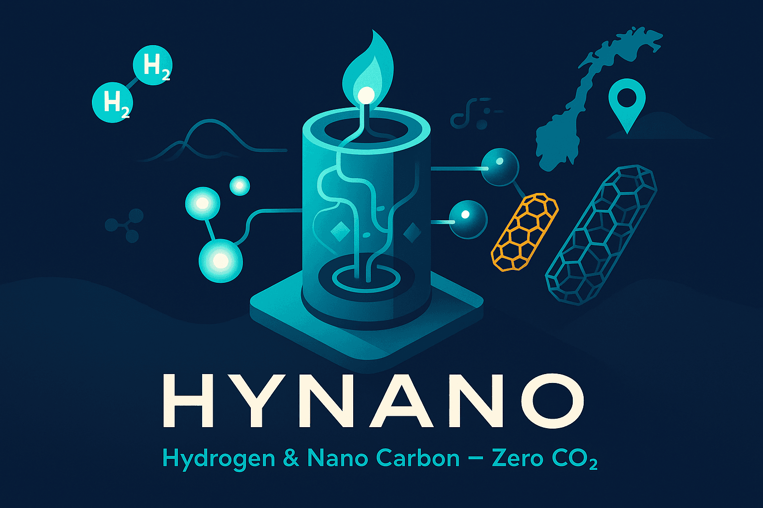 Hynano hydrogen and nano carbon project