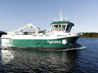 Alginor Takes Delivery of Its First Commercial Harvester — Hypomar Ocean